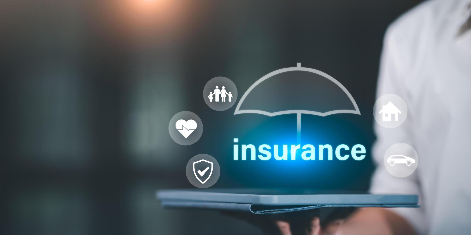 Business owners reviewing risk plan